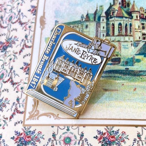 Jane Eyre book pin