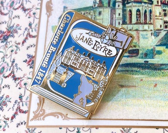 Jane Eyre book pin