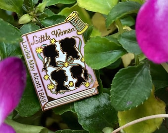 little women book pin