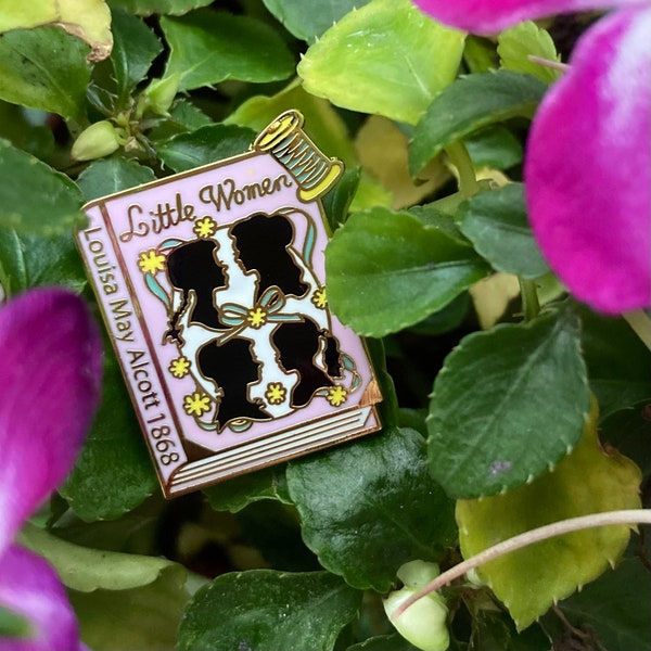 little women book pin