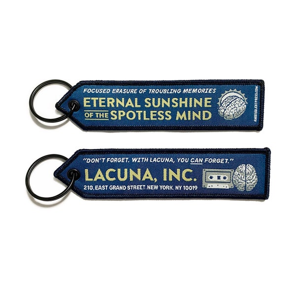 Eternal Sunshine of the Spotless Mind Inspired Woven Jet Tag