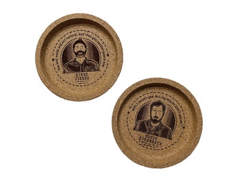 Wes Anderson Characters Cork Coasters