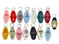 Wes Anderson Movie Inspired Retro Motel Key Fob