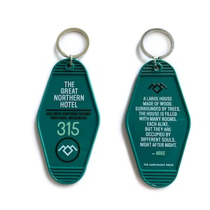 Twin Peaks TV Show Inspired Key Fob