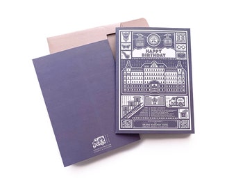 The Grand Budapest Hotel Happy Birthday Card