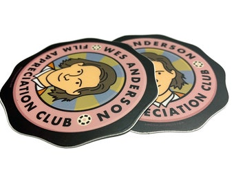 Fan Club de Wes Anderson Sticker