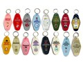 Wes Anderson Movie Inspired Retro Motel Key Fob