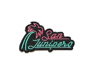 San Junipero Black Mirror TV Inspired Embroidered Patch