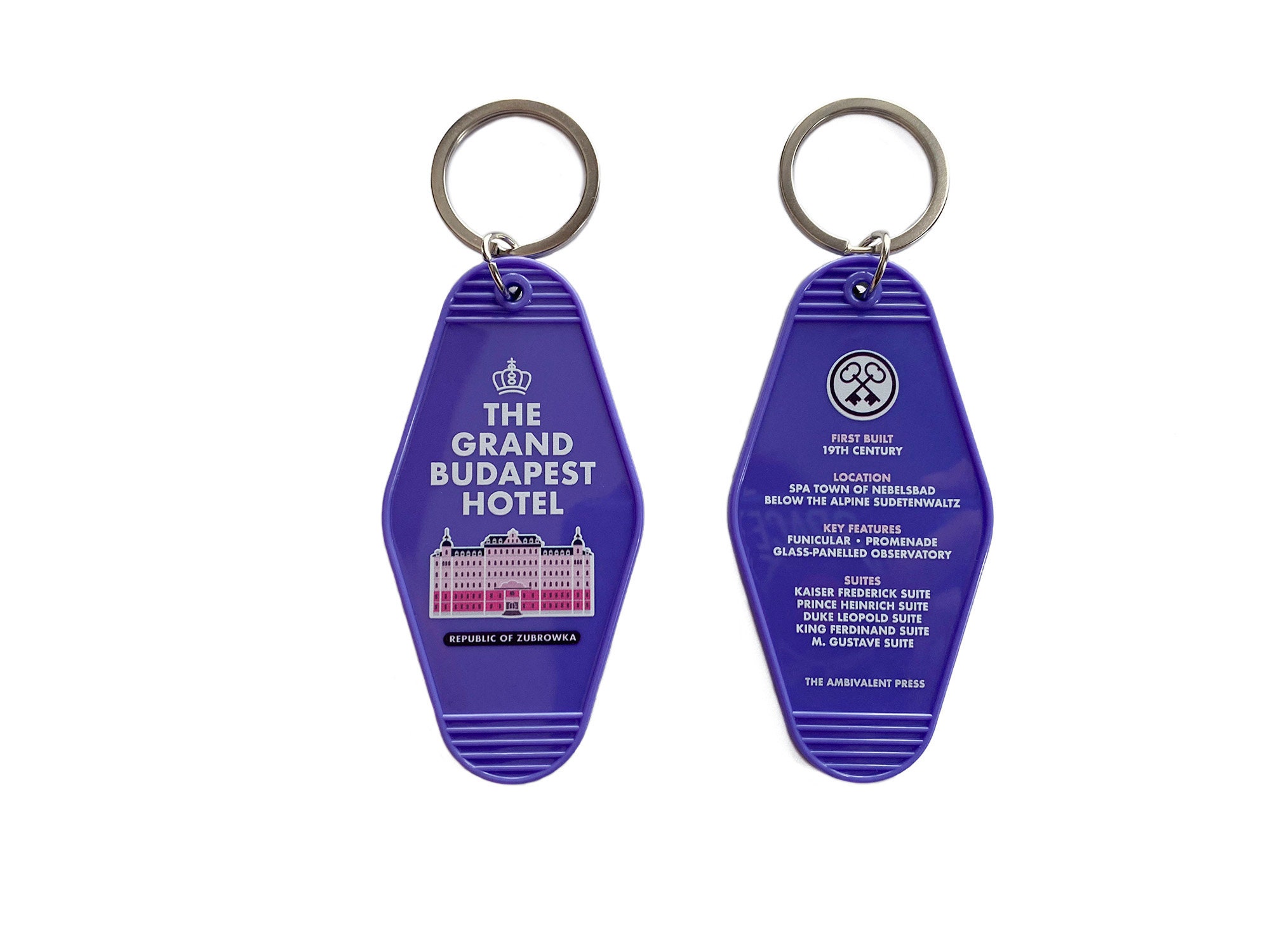 The Grand Budapest Hotel Wes Anderson Film Inspired Retro Motel