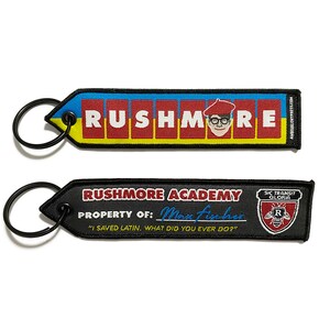 Rushmore Wes Anderson Inspired Woven Jet Tag