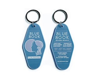 Ex Machina Blue Book Film Inspired Key Fob