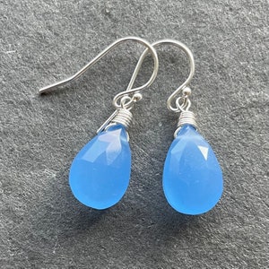 Periwinkle blue earrings, Very Peri color of the year 2022 earrings, special price
