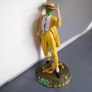 激レア 絶版品 MASK　マスク ジムキャリ未開封 タグ付き ソフビ フィギュア Amazon | Pwtoys 1/12 マスク 未開封 PW2019 アクションフィギュア 検