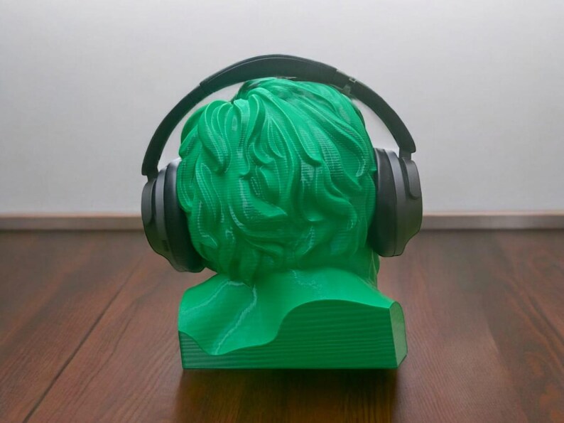 Hulk Headphone Stand, Marvel Avengers Headset Holder, Gamer Gift, Gaming Setup Accessory, Desk Organizer, 3D Printed image 5