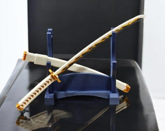 Zenitsu & Katarina Figures 18 cm |Hand-Painted Anime  Game Collectibles with Stand-Demon Slayer Sword