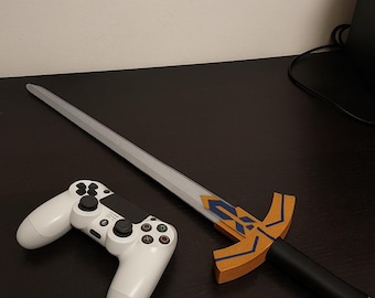 Fate/Stay Night Excalibur Sword – 3D Printed Saber Cosplay Prop, Hand-Painted Anime Replica, Convention-Ready