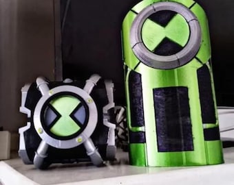 Ben 10 Omniverse Omnitrix – 3D Printed Cosplay Watch Prop, Hand Painted Collector Replica, Ben10 Gift