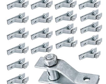 Fencing Chain Stainer Ferrule Locking Winder Post 3.5" Galvanised Chainlink Line Wire
