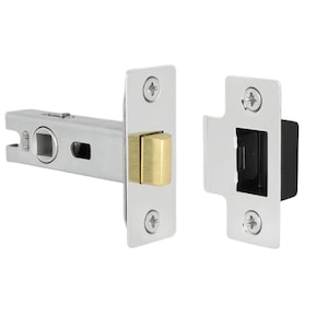 Tubular Latch Lock - 63mm (2.5") for Internal Wooden Doors