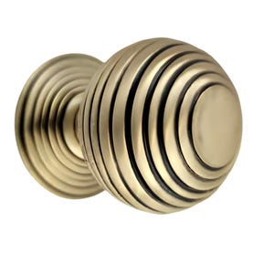 Beehive Cabinet Cupboard Knob Antique Brass For Home & Office Use