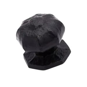 Black Antique Octagonal Cast Iron Centre Door Knob