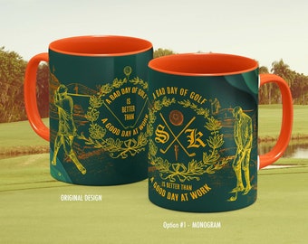 Customized Gift Mug for Golfers