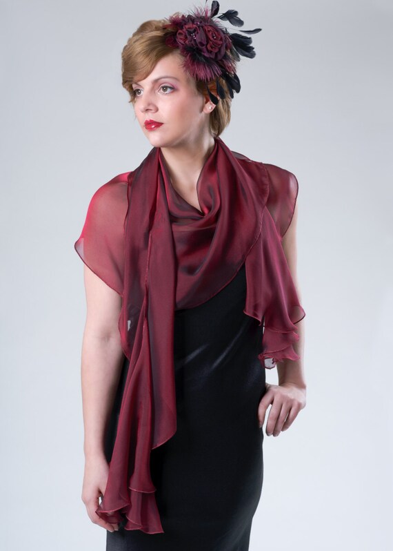 Michelsons of London Narrow Polka Dot Silk Scarves