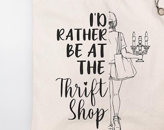 Id Rather be Thrifting Png, Antique Thrifting Sublimation Design, Flea Market Hunting Digital Design, Garage Sale Png, Junk Queen Png