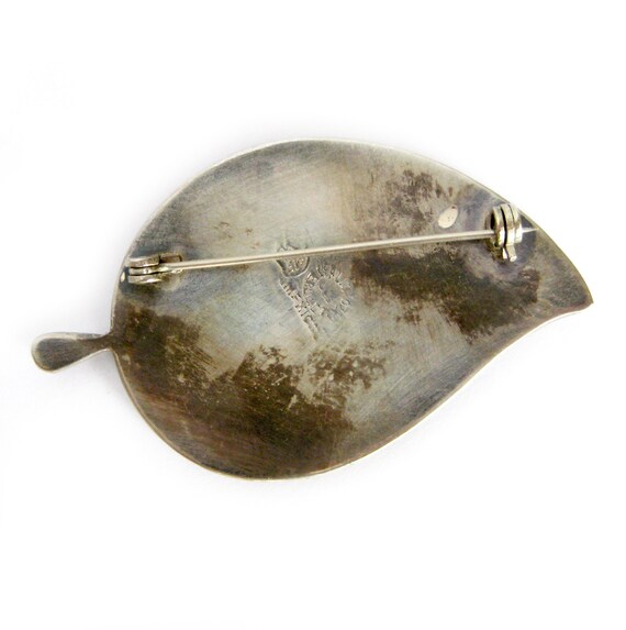 Broche Ancienne En Argent Sterling 925 - Taxco Mexico - Style Vintage Et Occasion