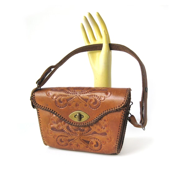 Leather vintage purse sale