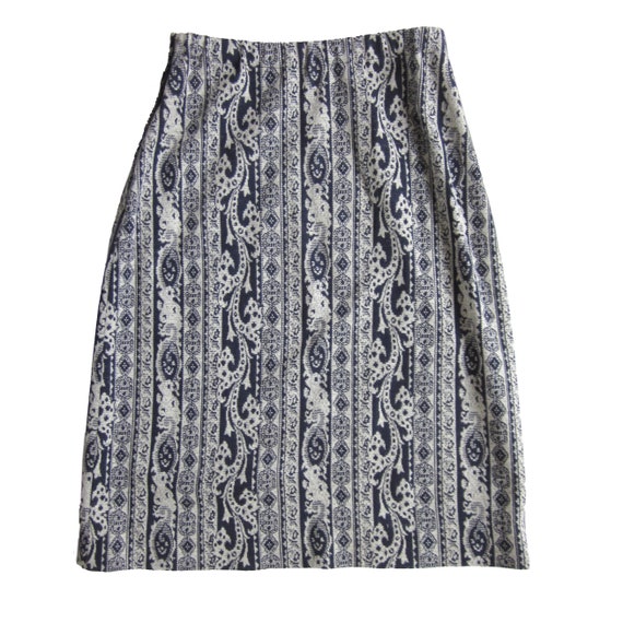 Kensington London Knit Vintage Suit, 1960s Skirt … - image 9