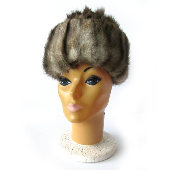 Russian Fur Hat / Winter Hat / Soft Brown Fur Hat… - image 2