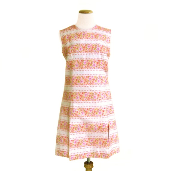 1960s Floral Cotton Romper with Shorts, Scooter Dr