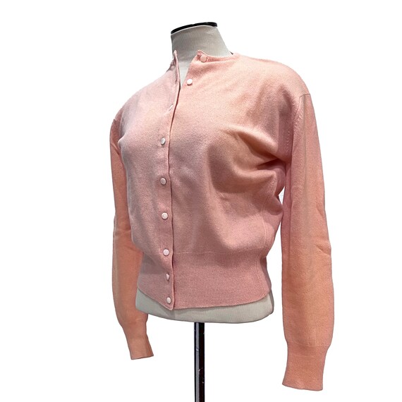 Vintage Pink Cashmere Sweater, Dalton of America … - image 2