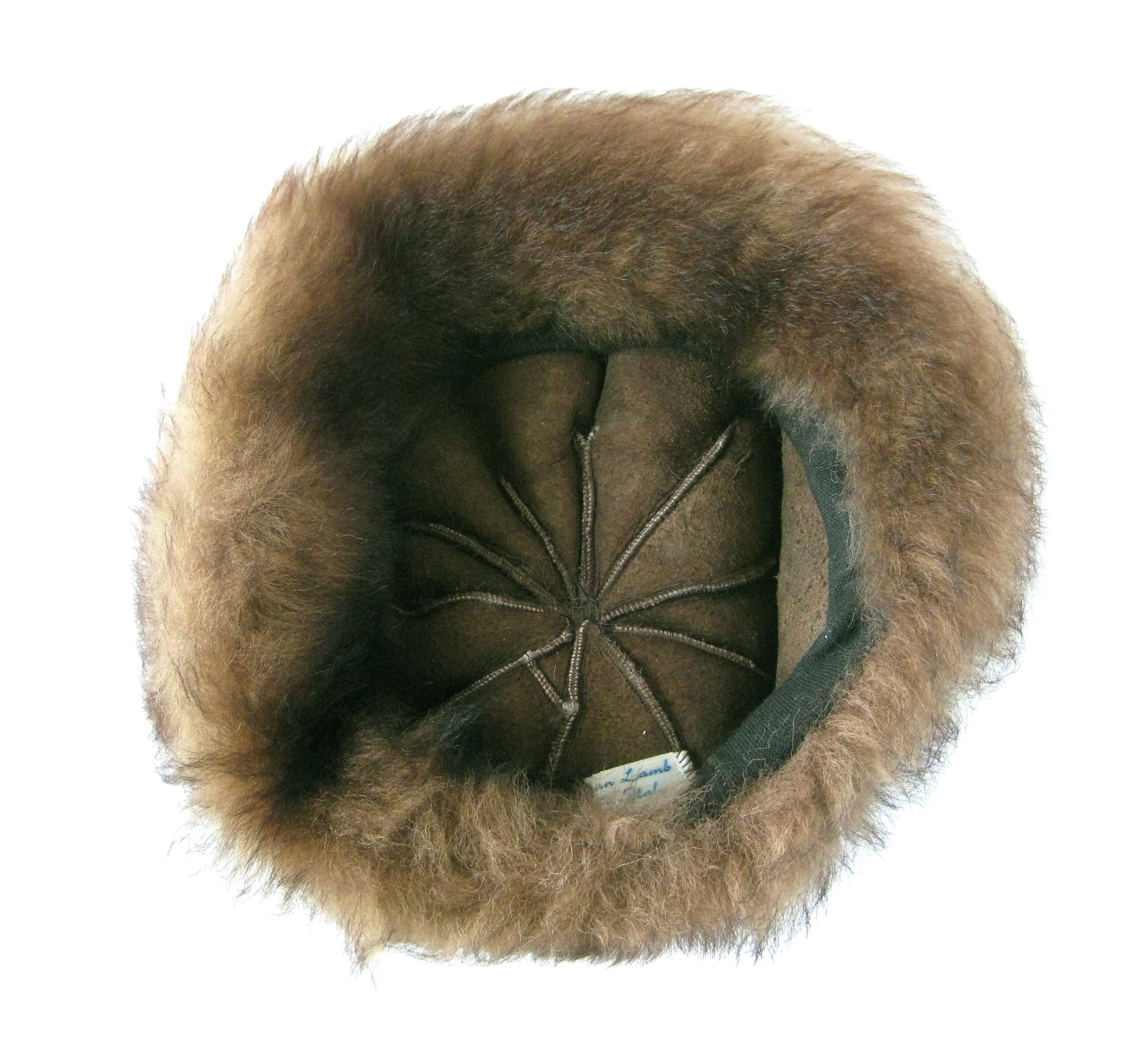 Toscan Lamb fur hat made in Italy Tuscan Lamb Musher Hat — Boundary Fur Sewing main image 2