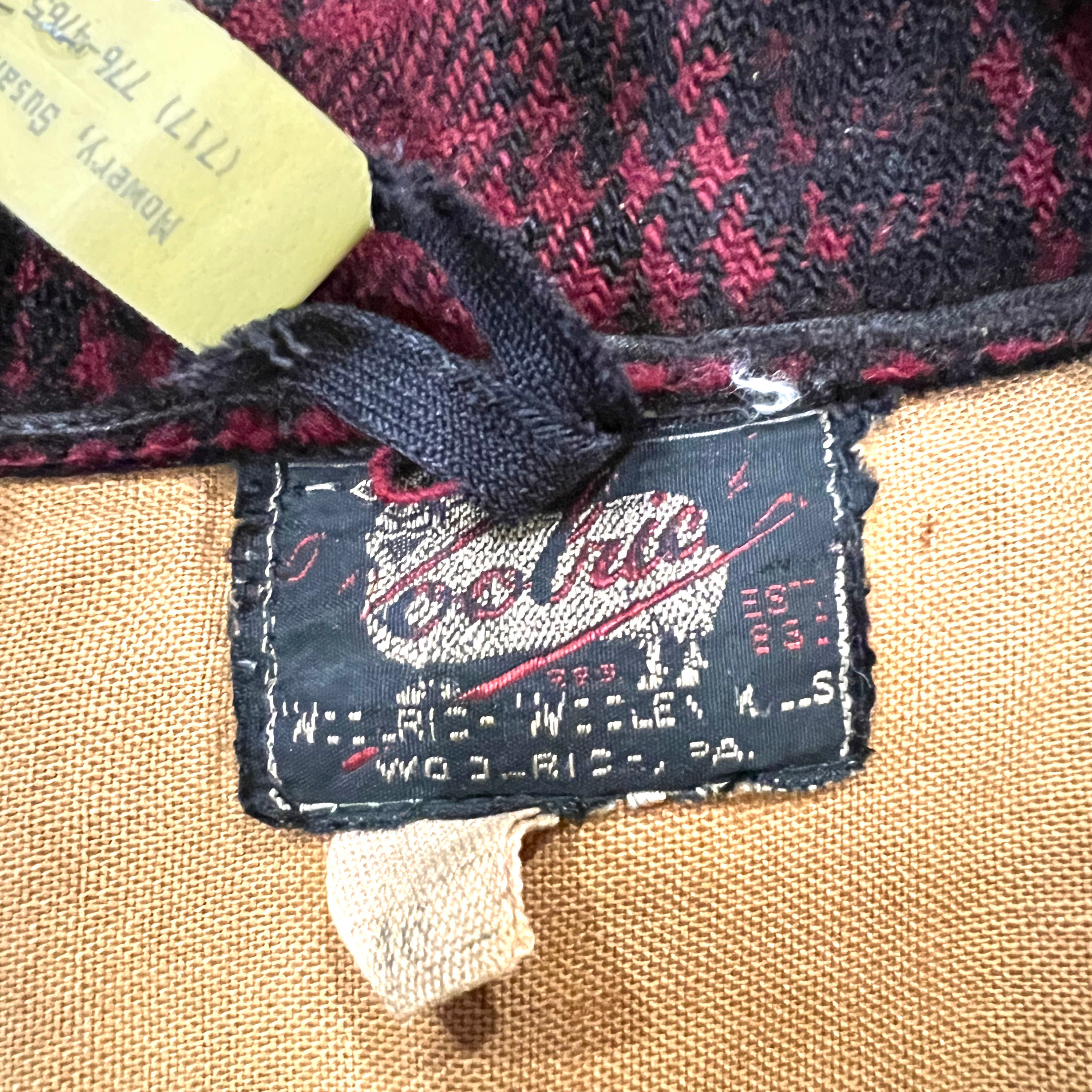 USA製推定 50sウールリッチ バッファローチェック ハンティングジャケット WOOLRICH - USA製 70s ウールリッチ バッファローチェック