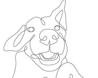Linea artistica personalizzata per animali domestici