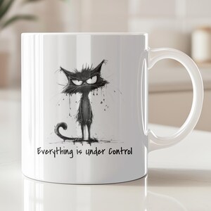 Grumpy Cat - Everything is Under Control - Funny Cat Coffee