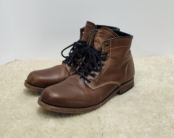 Perry Ellis America Progress High Leather Boots/size 13  display picture 2