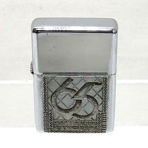 Zippo Factory Error 65th Anniversary Limited Edition Lighter 1932-1997 RARE VTG
