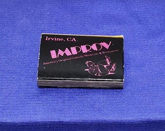 Improv Comedy Matchbook Vintage Collectible Memorabilia RARE HTF
