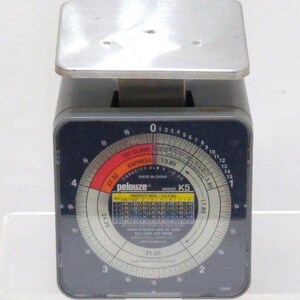 Pelouze Postal Mail Scale Model K5 w/ Rates 2002 Works Tested Functional Conversational Hard To Find