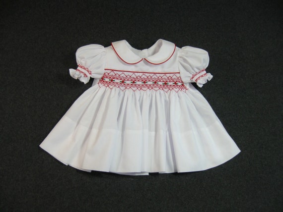 White Smocked Dress