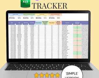 CEU Tracker Spreadsheet for Therapists, Counselors, Social Workers (Excel Digital Download)
