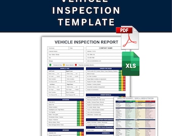 Vehicle Inspection Report | Pass/Fail Checklist with Printable Form | Dealers, Fleets and Mechanics