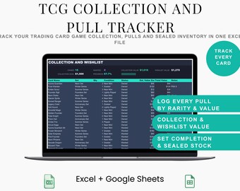 TCG Collection Tracker | Pull Log, Set Completion & Sealed Inventory | Pokemon Magic Sports Cards