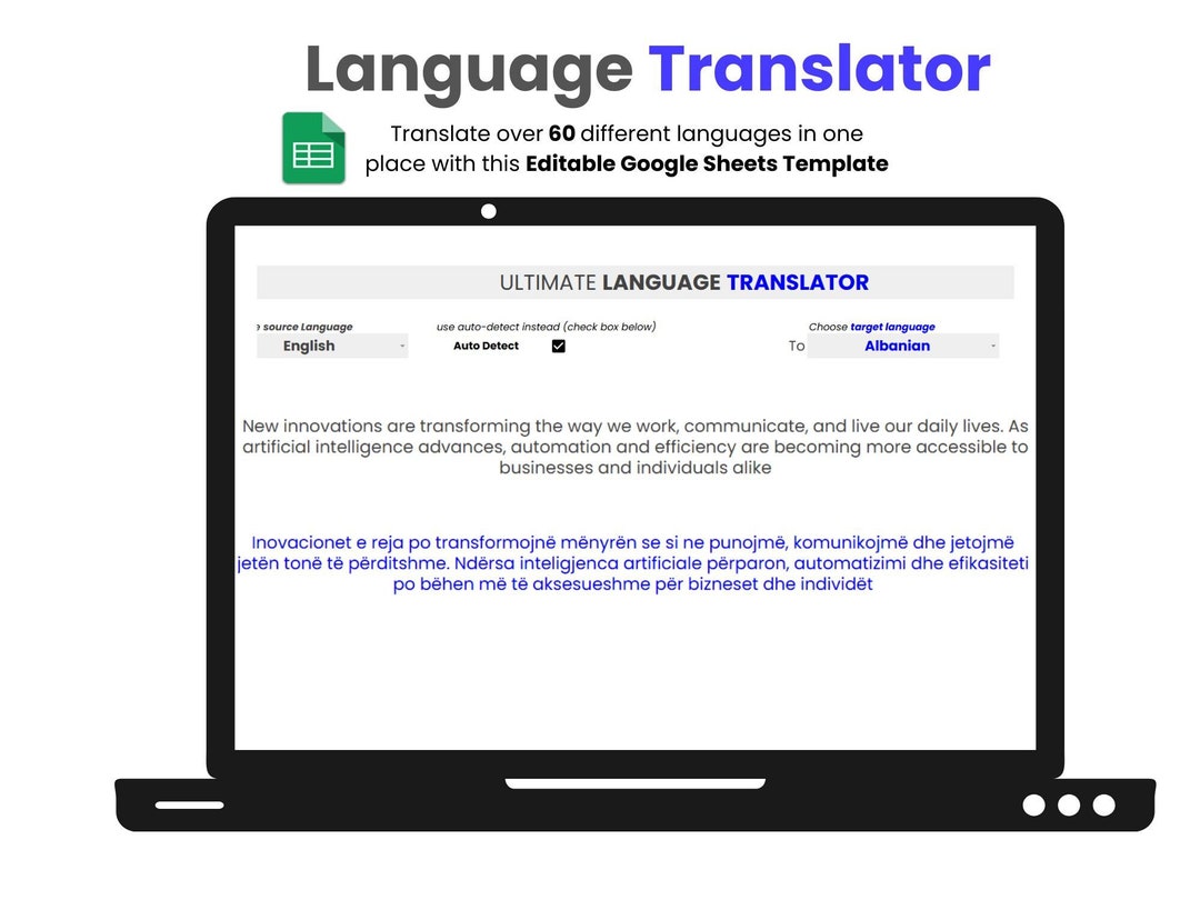 Master Translation Tool – Instant Translator for 60+ Languages ...