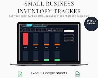 Inventory Management System For Home Business | Excel Digital Download
