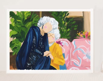 Sophia and Dorothy Limited Edition 5x7 Print