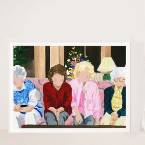 Golden Friends Limited Edition 5x7 Print